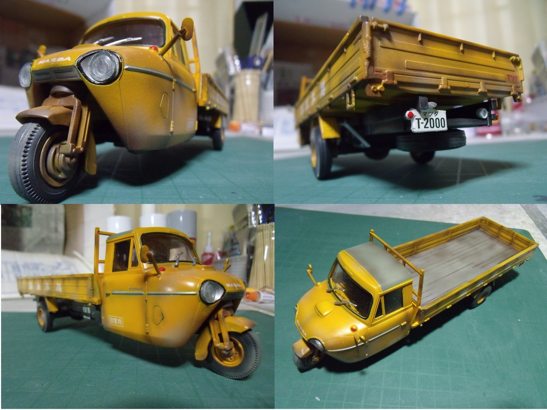 ☆アリイ「`56 マツダT2000」 オート三輪: 特撮フィギュア制作回顧録