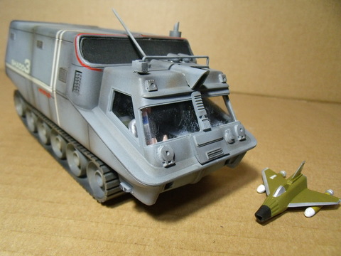 イマイ 謎の円盤UFO「スカイ1」「シャドーモービル」プラモ制作: 特撮